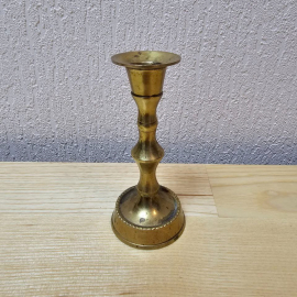 Подсвечник латунь Индия 1990г.. Картинка 1